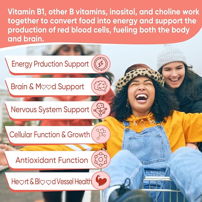 Vitamin B1 Gummies with Benfotiamine 300mg + Methylene Blue Gummies for Human
