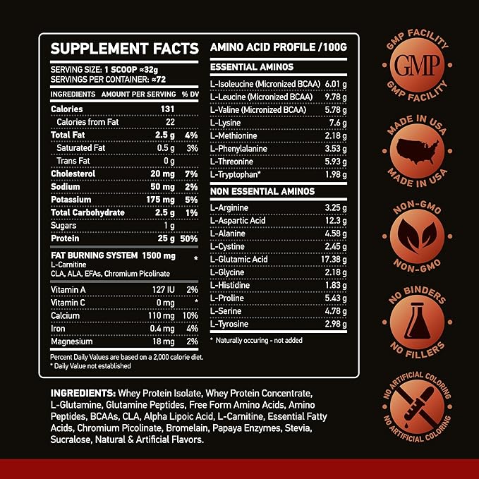 100% Lean Whey Complex 5lbs (Cookies &amp Cream)