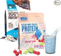 WILD SOCIETY Clear Isolate + Whey Concentrate Super Combo - Rocket Pop Clear Whey + Vanilla Bean Whey Concentrate