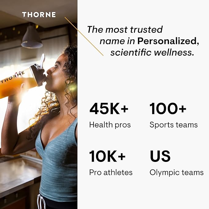 THORNE - Immune Support Combo - Vitamin D3 &amp Vitamin C Blend for Healthy Immune Function - 30 to 90 Servings