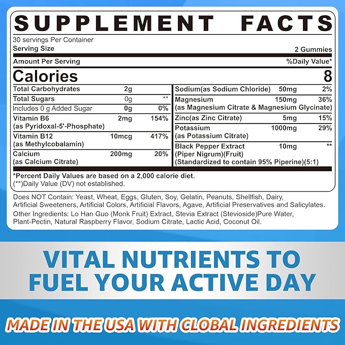 2 Pack Calcium Gummies + 2 Pack Potassium Citrate Gummies