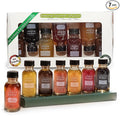 The Urban Farmhouse Co. Organic Vinegar Shrub Shot Variety Box – 1 oz Bottles – Small-Batch Apple Cider Drinking Vinegar with Herbs &amp Spices – No Sugar Added – Cocktail Mixer Gut Health Tonic – H