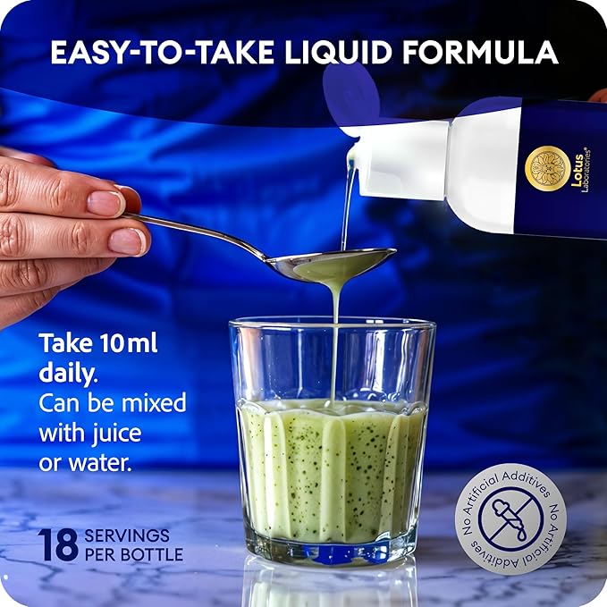 Liposomal Magnesium Liquid for Calm Deep Sleep &amp Stress Relief – Fast-Acting Magnesium Glycinate with CELLg8 High Absorption Muscle Support Sugar-Free Vegan Non-GMO – 18 Servings 6 fl oz