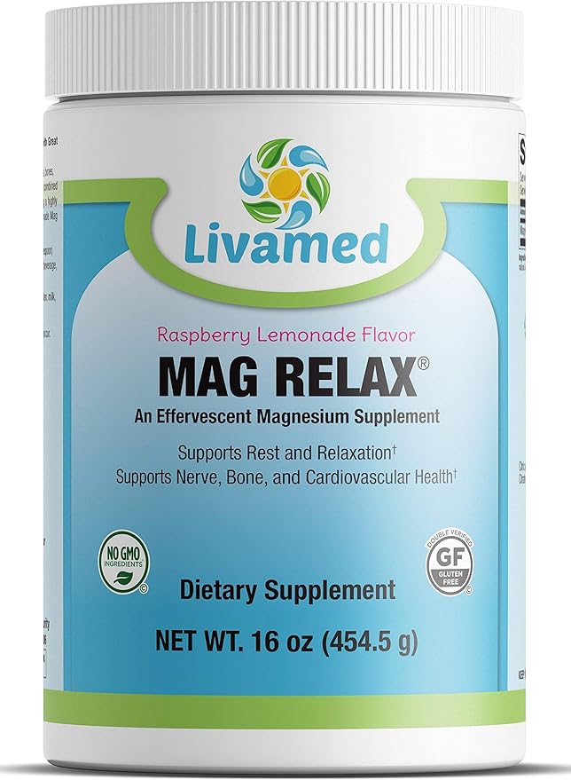 Livamed - Mag Relax- Raspberry Lemonade Flavor 16oz