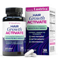 Lustriva Hair Growth Supplement for Women | Lustriva &amp DHT Blocker Vitamins for Thicker Fuller Locks Biotin Saw Palmetto Zinc &amp Copper | Reduce Shedding &amp Support Hair Loss for Men &amp W