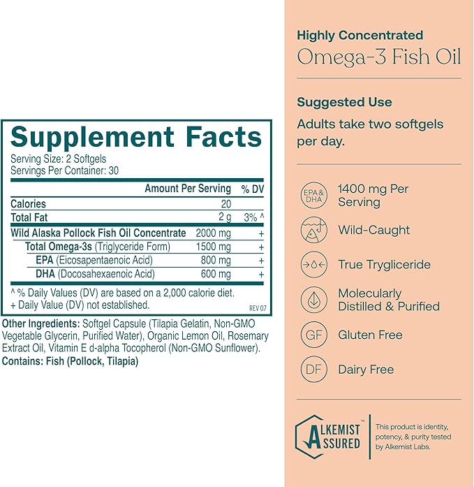 True Grace One Daily Women’s Multivitamin 40+ (30 Vegan Tablets) &amp Omega-3 Fish Oil (60 Softgels) - Gluten Free Soy Free Organic - 30-Day Supply of Each