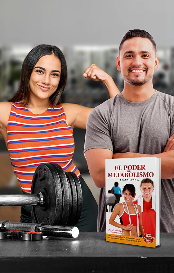 NaturalSlim Metabolic Vitamins 2 Pack Multivitamin for Women &amp Men with Digestive Enzymes Energy &amp Metabolism Support + El Poder del Metabolismo Spanish Paperback Book by Frank Suárez