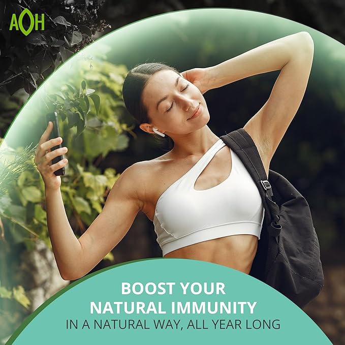 ADAPTOHEAL Immuneheal – Adaptogen Immune System Booster Supplement with Schisandra Chinensis Ginseng and Mushroom Extract (10000 Capsules)