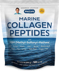 ANDREW LESSMAN Marine Collagen Peptides Powder and MSM 120 Servings - Supports Radiant Smooth Soft Skin Comfortable Joints. Pure. Super Soluble No Fishy Flavor No Additives Non-GMO