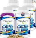 Shiny Leaf Methylated Bariatric Multivitamin with Iron 45mg – Once Daily Capsule ASMBS Compliant Bariatric Vitamins for Gastric Bypass &amp Gastric Sleeve for Men &amp Women USA Made – 4 Pack (36