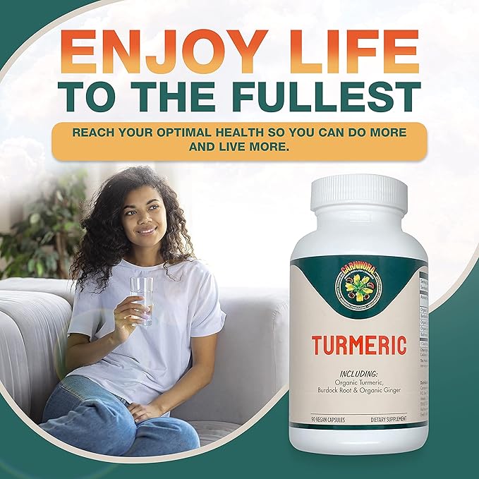 Carnivora Turmeric – Support for Joints and Digestive Health (90 Vegan Capsules)