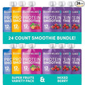 Designer Wellness Protein Smoothies Super Fruits Variety and Mixed Berry Bundle