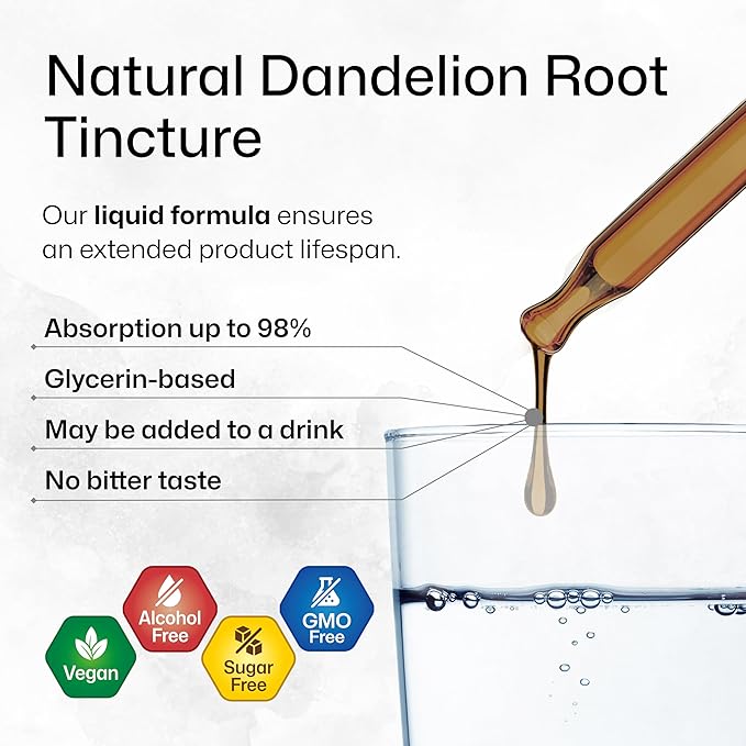 BIO KRAUTER Dandelion Tincture 2 Fl. Oz. &amp Milk Thistle Tincture 2 Fl. Oz.
