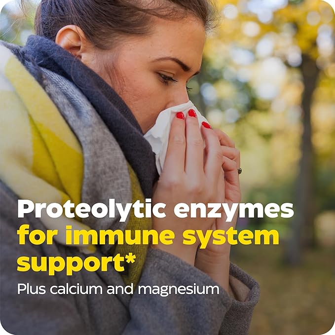 Enzymedica Immune Defense Regular Strength Proteolytic Enzymes for Immune Support 120 Count