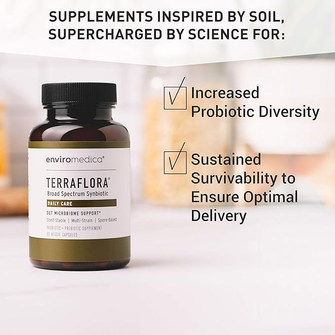 Daily Care synbiotic of probiotics and prebiotics and Advanced Care SBO Probiotic + Prebiotic