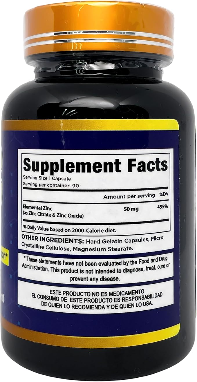 Zinc Supplement 50mg