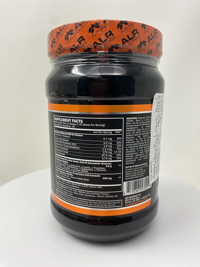 Humapro | Amino Acids Protein Matrix for Humans | 99% Utilization for Lean Muscle | Vegan Gluten Free | 334g / 45 Servings (Apple Pear)