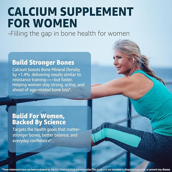 Calcium Gummies 600mg - Calcium Supplement for Women Ocean Algae Calcium | Vitamin D3 K2 Magnesium | for Bone Strength Muscle &amp Immnue | Sustainably Sourced Algae Calcium 70+ Mineral Vegan2