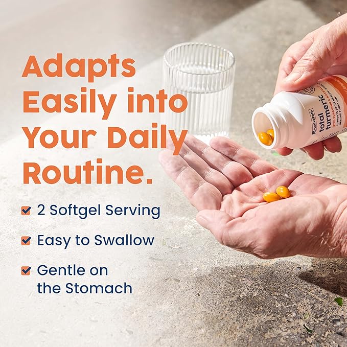 NativePath Turmeric Curcumin with Boswellia – Premium Softgels for Joint Mobility &amp Wellness – High Absorption Non-GMO Gluten-Free 60 Softgels