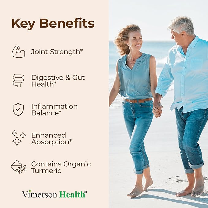 Turmeric Supplement Bundle – 2-Pack Organic Turmeric Curcumin Supplement with 95% Curcuminoids + 65% Boswellia Extract Ginger Root &amp Black Pepper (BioPerine) – High Absorption – 2 x 60 Vegan Caps