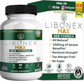 Libonex Max Extra Strength Maca Root Complex Herbal Supplement 60 Capsules All Natural Vegan Gluten Free Non-GMO (1)