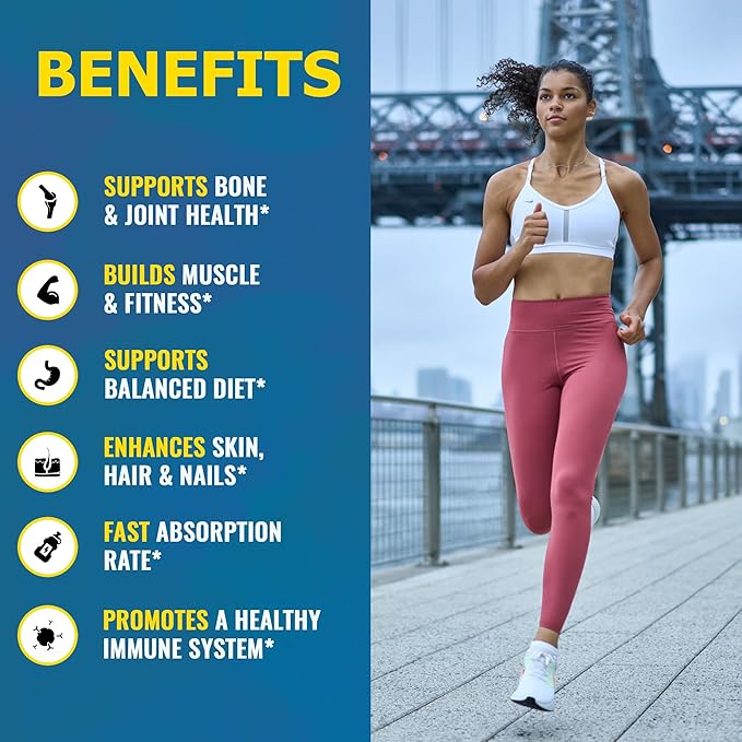 Zammex Premium Collagen Peptides Powder UnflavoredHydrolyzed Proteins Types I &amp III Supports Hair Skin Nails Joints Grass Fed Non-GMO Gluten-FreePaleo &amp Keto Friendly60 Servings