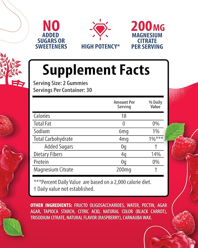 Magnesium 200mg &amp Magnesium 500mg for Adults