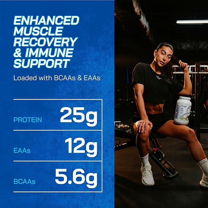 Evogen Isoject - Whey Protein Isolate | Ultra-Pure Whey Protein Powder with Ignitor Enzymes BCAAs and EAAs | Enhanced Absorption &amp Recovery | Dubai Chocolate Protein | 25 Servings