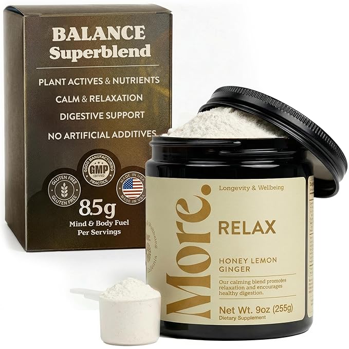 More. Longevity &amp Wellbeing Ashwagandha Supplements Extract – Premium Calming Drink Mix with GABA Supplements for Relaxation Mood Balance Energy &amp Focus – Ashwagandha for Women and Men - Ada