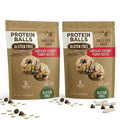 Protein Balls Cookie Dough Flavor - 8g Protein Energy Bites with Probiotics Gluten Free Healthy Snacks 14.4oz 2-Pack