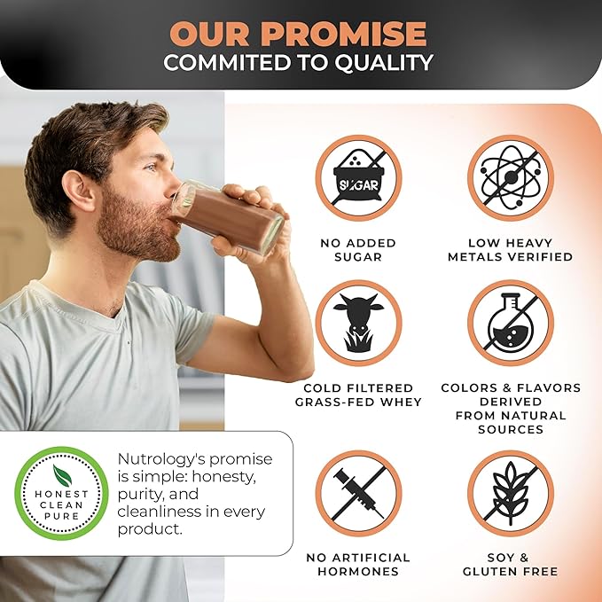 Nutrology TRIPACT Protein Powder 7-in-1 Meal Replacement Shake Creamy Chocolate (40 Servings) Zen Natural Magnesium Supplement (30 Servings)
