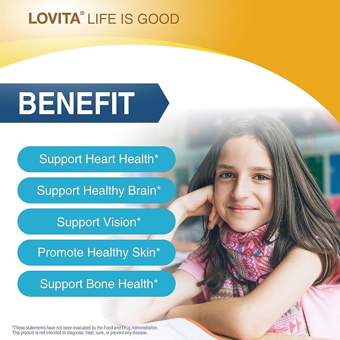 LOVITA 7-Piece Family Bundle - 4 Fish Oil &amp 3 Norwegian Cod Liver Oil Burpless Softgels for Heart &amp Vision (7 Pc Set)