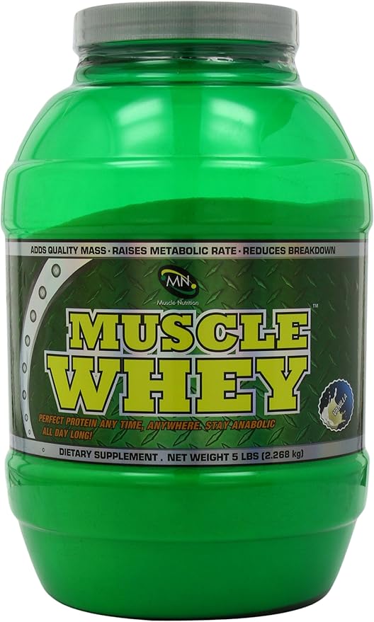 Muscle Nutrition Muscle Whey Vanilla 5 Pound