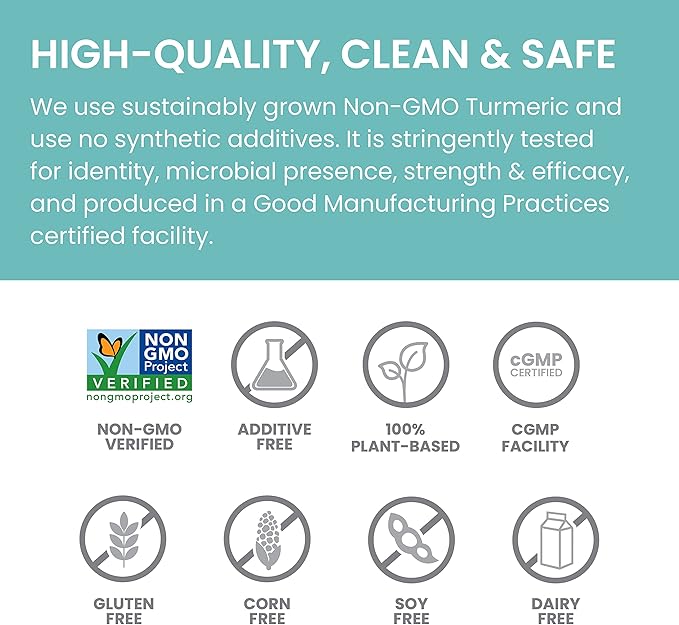 Himalaya Turmeric 95 Supplement with Curcumin/Curcuminoids Joint and Muscle Support Optimum Flexibility and Mobility 600 mg Non-GMO Vegan Gluten Free 60 Capsules 2 Pack 60 Day Supply