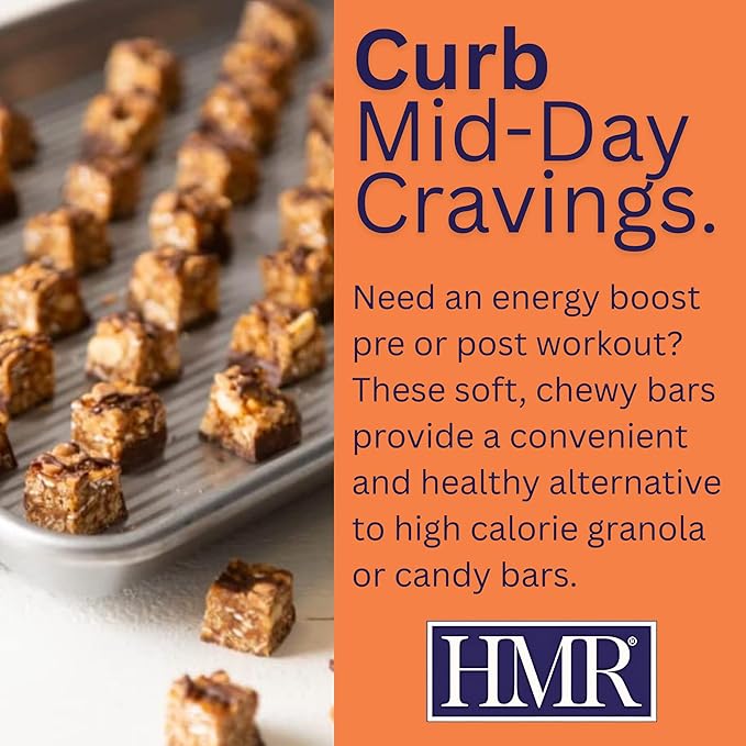 HMR Chocolate Peanut Butter &amp Iced Oatmeal Protein Bars 24 Count Each | 10g Protein | Low Calorie Nutritious Snack &amp Dessert | Supports Weight Maintenance | Tasty Meal Replacement or On-the-
