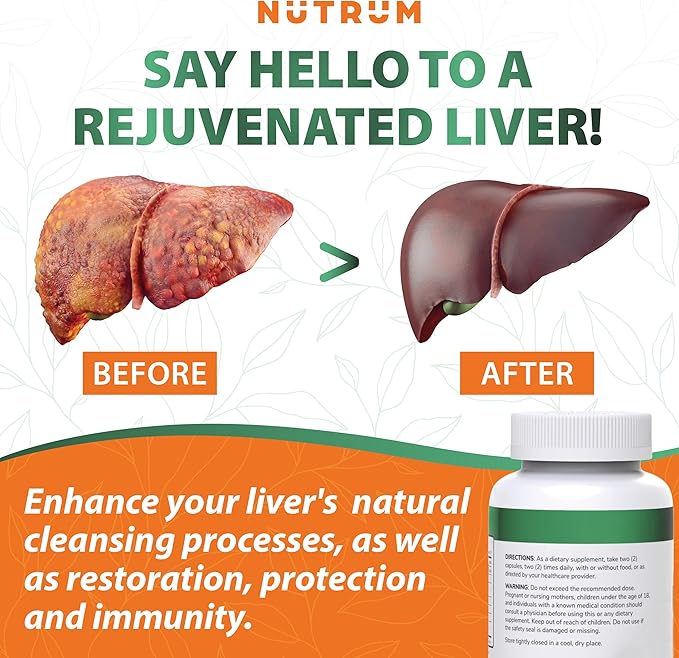 Liver Cleanse &amp Detox – Milk Thistle + Dandelion + Artichoke – Supports Healthy Liver Function | Third Party Tested Non-GMO Made in USA