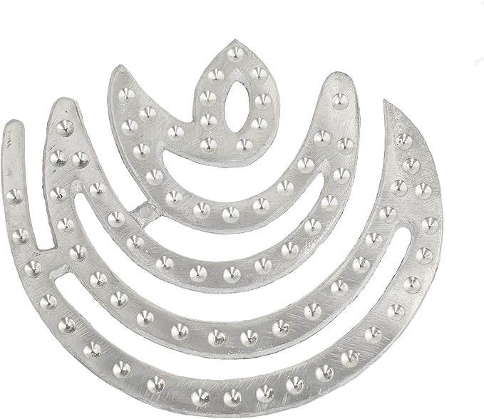 Zinc Chand Helix Vastu Remedies for North-East Ishanya Dosha Nivaran Missing Corner &amp Cuts Remedies (Metal-ZINCSIZE-3INCH Pack-1)