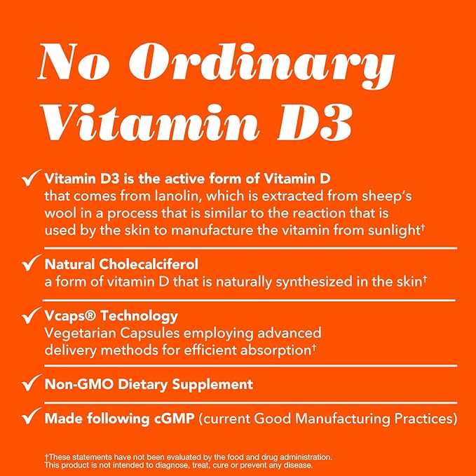 Invite Health Vitamin D3 3000 IU - Supports Immune Bone Brain Heart and Hormone Health - 90 Vegetarian Capsules - 90 Day Supply (2)