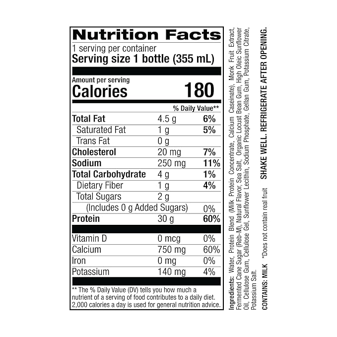 Jocko Fuel Mölk RTD Protein Shakes Bundle - Chocolate &amp Banana Cream (24 Pack Total)