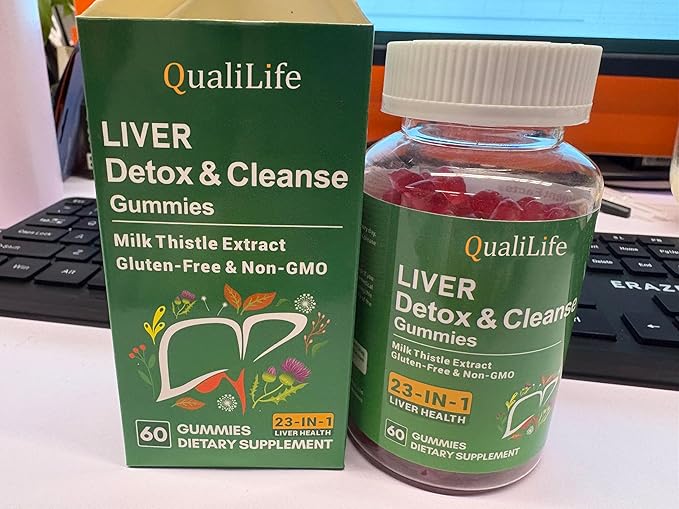 Liver Support Gummies Dietary Supplement for Detox and Cleanse