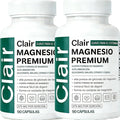 Clair Magnesio PremiumClair MagnesioNon-GMO IngredientsFree from Gluten and Soy. Vegan-Friendly90 Capsules (2pcs)