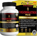 Vigormatrix Max Ashwagandha Premium Extract 60 Capsules Gluten Free Vegan Non-GMO (1)