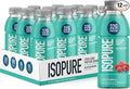 Isopure Zero Carb 32g Clear Protein Ready-to-Drink Whey Protein Isolate Blue Raspberry 12 Pack (Packaging May Vary)