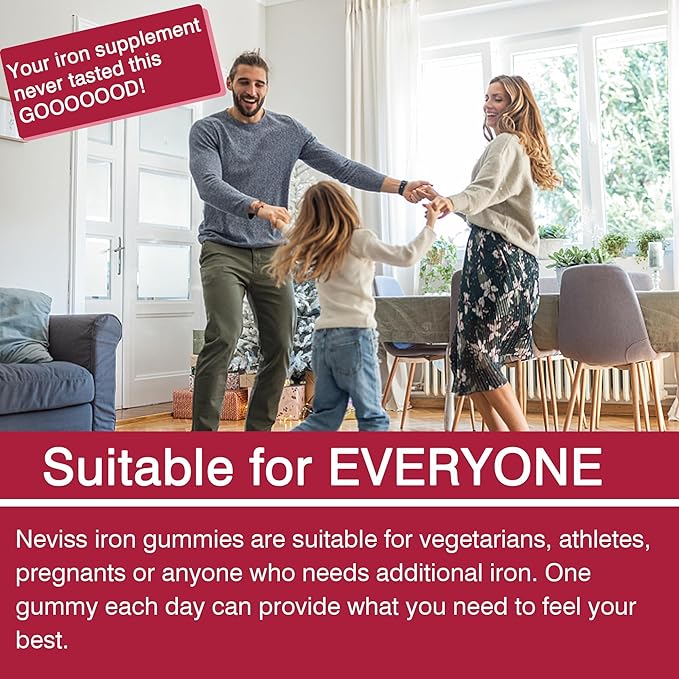 Sugar Free Iron Gummies+Vitamin B100 Complex