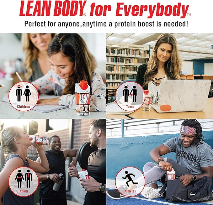LABRADA Lean Body Ready-to-Drink Bottle Salted Caramel 12 Count