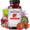 UpWellness Ultra Liver Supplement for Liver Support and Gallbladder Support - Powered by TMG NAC Milk Thistle and More - Liver Cleanse Detox &amp Repair - 60 Capsules