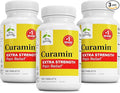 Terry Naturally Curamin Extra Strength - Curcumin &amp Boswellia for Healthy Circulation Support - Turmeric Supplement to Support Joints Muscle Health &amp Endorphin Production - 120 Tablets (Pack