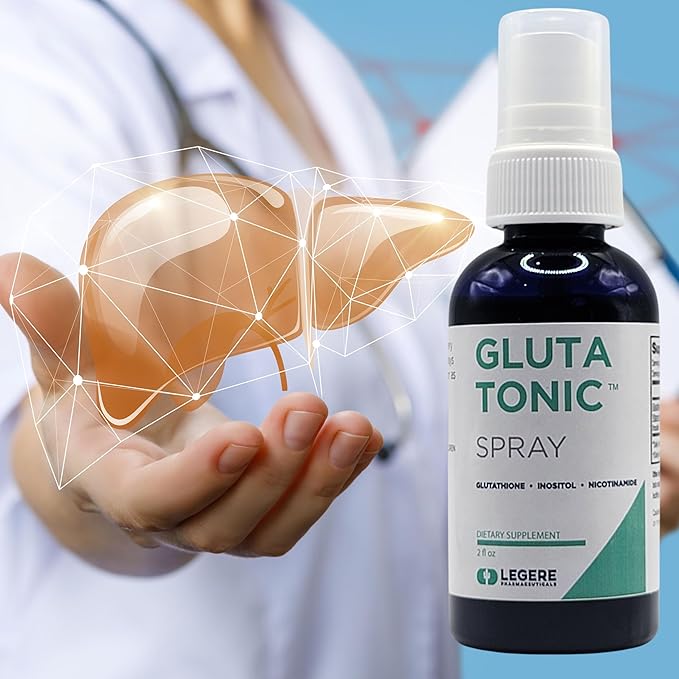 Legere Pharmaceuticals Sublingual Liquid Glutathione Spray 2 fl oz