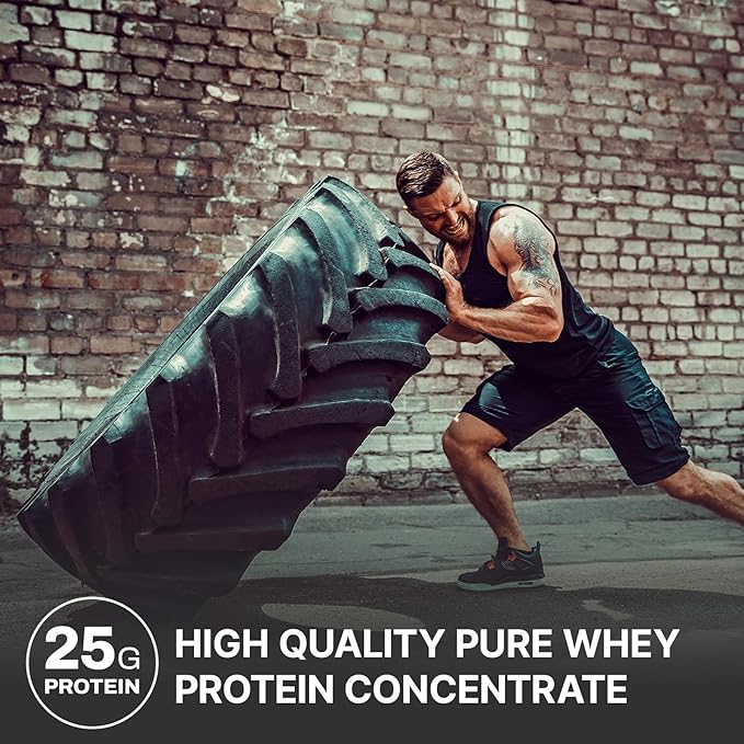 NutraBio Classic Whey Protein Powder- 25G Protein Per Scoop - Full-Spectrum Amino Acid Profile - No Fillers Artificial Colors Preservatives - Low Glycemic Index - (Cake Batter 2 Pounds)