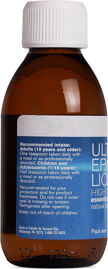 Pharmax Ultra EPA/DHA Liquid | Promotes Joint and Cardiovascular Health | 5.1 fl. oz.